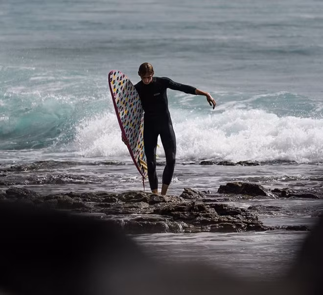 Thời gian ở nhà, 9X vẫn thường dành thời gian rèn luyện thể lực để chuẩn bị tốt cho các cuộc đua của mình.
