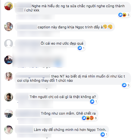 Cuộc đua vòng eo của các mỹ nhân showbiz Việt có lẽ không hồi kết. Hiện tại, cả Ngân 98 và Ngọc Trinh vẫn chưa có phản hồi nào về việc bị đặt lên bàn cân so sánh. Tuy nhiên, chẳng ai mong muốn mình là bản sao của người khác và rơi vào những tranh cãi tiêu cực như thế này.