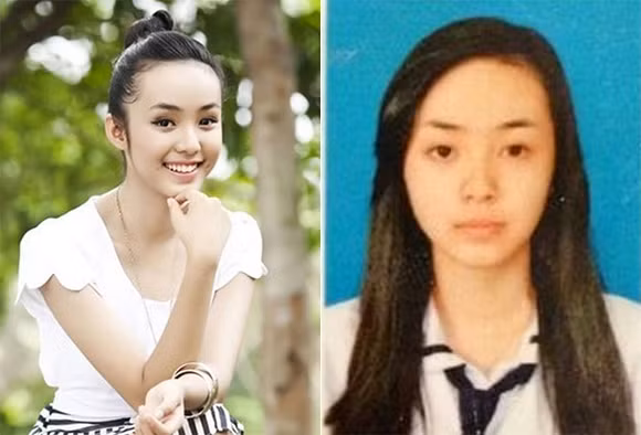 Đôi mắt to, sống mũi cao của Bảo Trân vẫn "đâu ra đấy" trên tấm ảnh thẻ. Là một hot girl khá "ngoan hiền" nên không khó để xem ảnh mặt mộc của "cô dâu 12 tuổi".