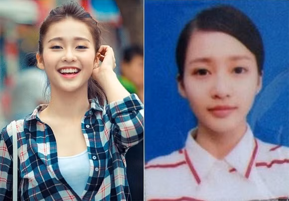 Gương mặt đẹp ở mọi đường nét của Khả Ngân trở nên rất mộc mạc và gần gũi với teen khi không trang điểm.
