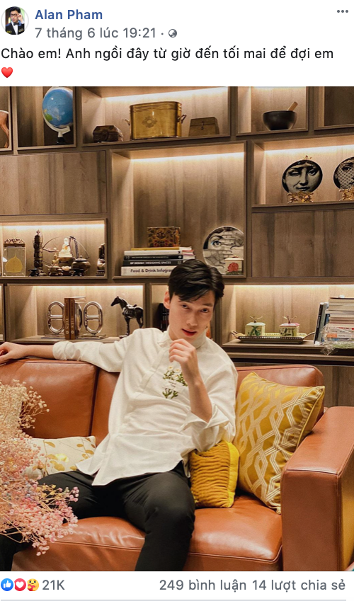 Đặc biệt, hai bạn trẻ còn thường xuyên tương tác qua lại trên mạng xã hội. Khán giả vui mừng, nhiều người mong mối quan hệ của cả hai sẽ tiến triển tốt.