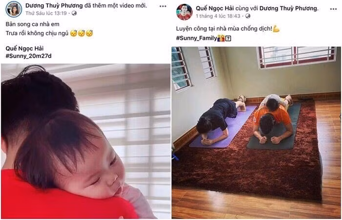 Có bố là cầu thủ, cô bé thường xuyên khiến người hâm mộ ghen tị khi có dịp được gặp và chụp hình cùng HLV Park Hang-seo hay được những cầu thủ nổi tiếng bồng bế trên tay.