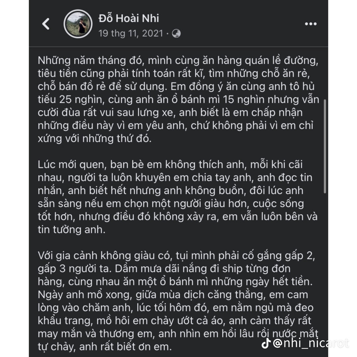 Cặp đôi đã từng trải qua những giây phút khó khăn nhất.