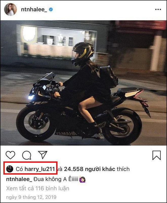 Trước đây, Hưng Harry từng để tên trên mạng xã hội là "Harry_Lu", ghép tên của anh và Nhật Lê, thế nhưng hiện tại anh chàng đã đổi tên.