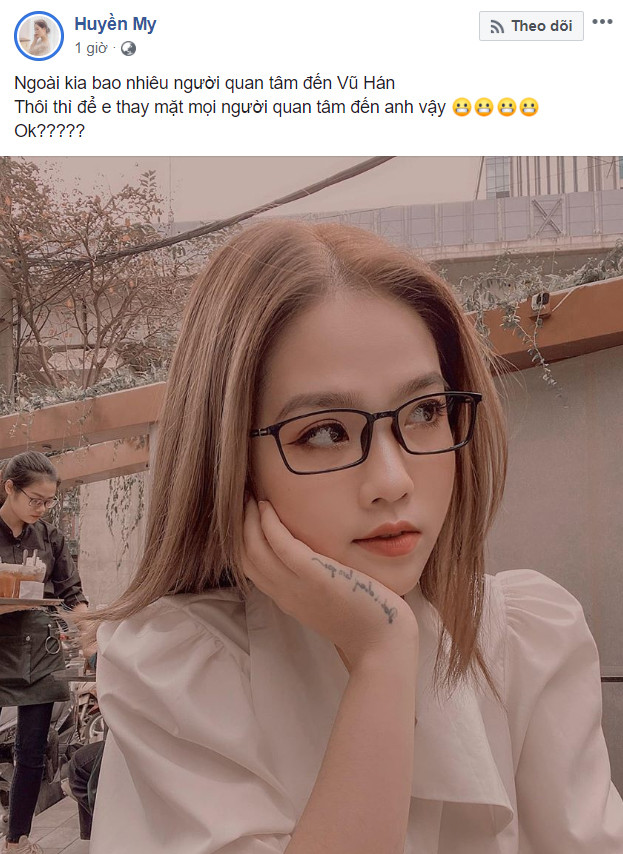 Đông thái của Huyền My không khác nào khẳng định mình đã trở về trạng thái độc thân. Trong thời gian dính tin đồn hẹn hò với Quang Hải, hot girl sinh năm 1997 ít khi đăng tải những dòng trạng thái thả thính như vậy trên trang cá nhân.