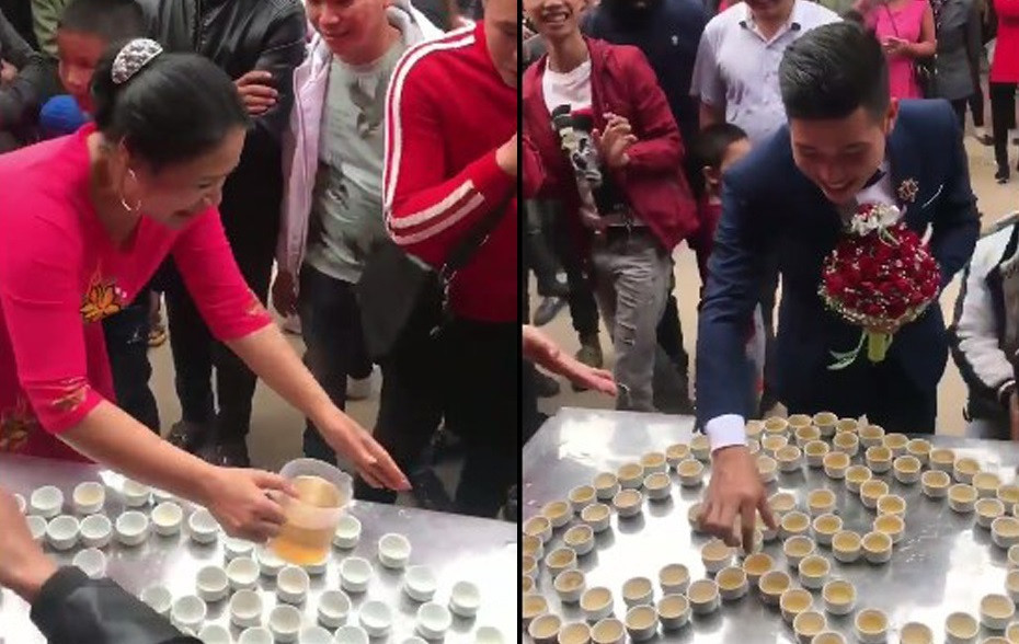 Tuy nhiên, dân mạng vẫn chỉ trích tục lệ này. Phần đông cho rằng uống quá nhiều rượu trong ngày cưới sẽ khiến cả cô dâu và chú rể không tận hưởng được ngày vui của mình.