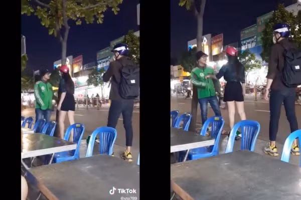 Mới đây mạng xã hội xôn xao câu chuyện chàng tài xế xe ôm công nghệ vô tình bắt quả tang người yêu đang hẹn hò cùng với một chàng trai khác. Đoạn clip này nhanh chóng được chia sẻ rộng rãi và nhận về toàn lời phẫn nộ từ dân mạng.