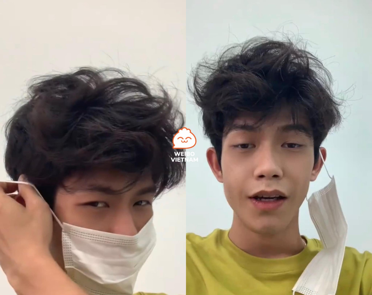 Nếu không phải là mái tóc ấy, khó có người nhận ra trước và sau khi tháo khẩu trang là cùng 1 người