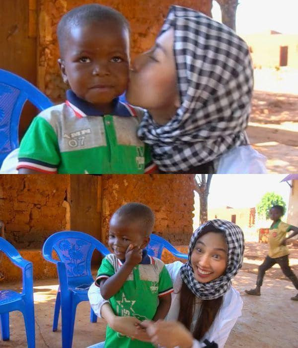 Clip hoa hậu Thùy Tiên thơm má Lôi con nhưng bị cậu bé từ chối, tỏ vẻ không thích từng khiến netizen cười bò.