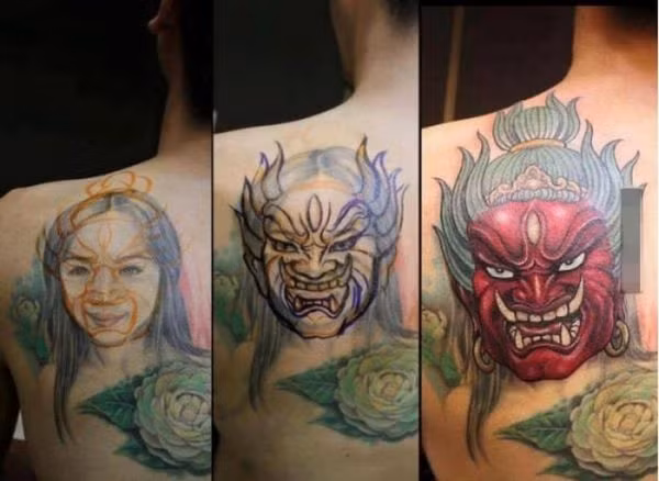 Hậu chia tay, chàng trai không ngần ngại biến bạn gái thành quỷ.