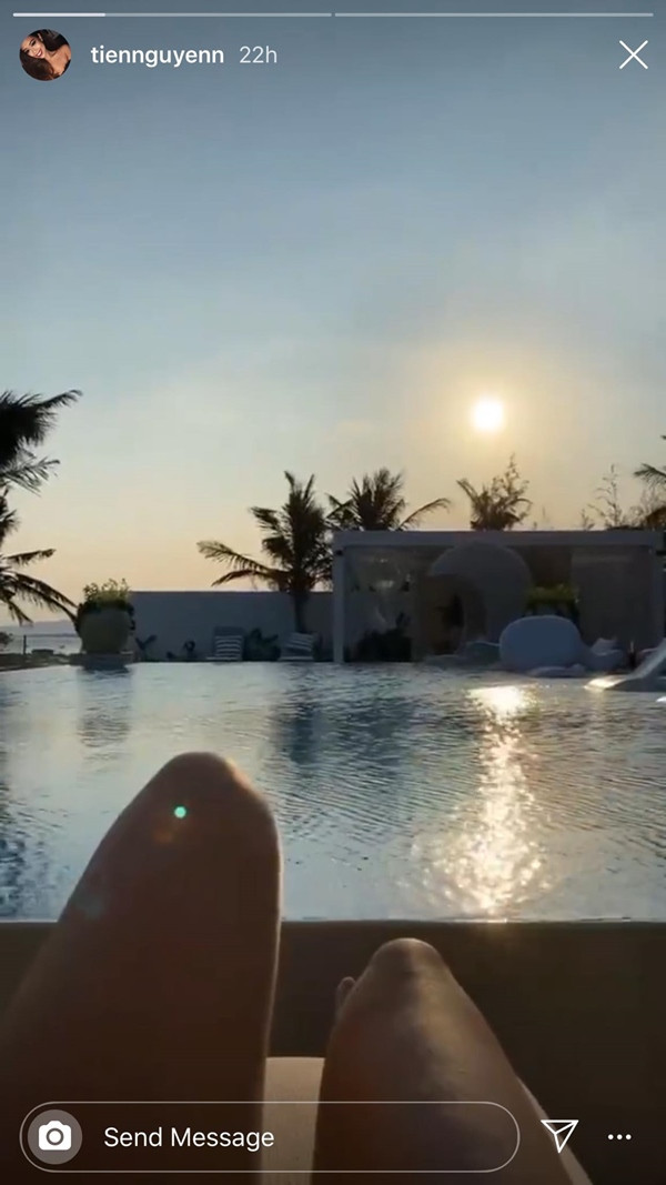 Nơi Tiên Nguyễn cách ly đẹp và đầy đủ tiện ích như resort 5 sao với hướng nhìn thẳng ra biển Vũng Tàu.