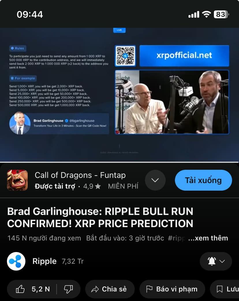 Do 2 đoạn video trực tuyến này được đăng tải lên kênh Youtube có lượng người theo dõi lớn nên đã nhanh chóng thu hút số người xem rất đông, có thời điểm gần 180 ngàn người cùng xem đoạn video này.