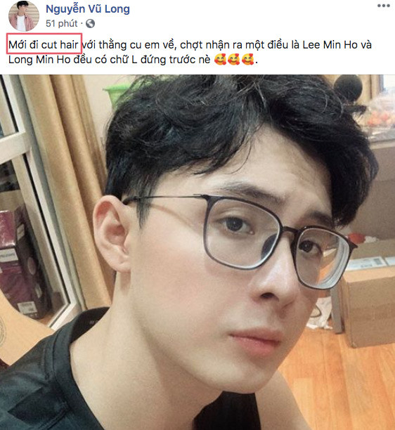 Ngay lập tức, dân tình đổ bộ thả cảm xúc cho bài đăng này của chàng streamer kèm câu hỏi: 'Ủa, rồi anh đã cắt tóc hay chưa?'. Có vẻ như, kiểu tóc mới chẳng khiến anh chàng thay đổi nhiều hơn so với trước.