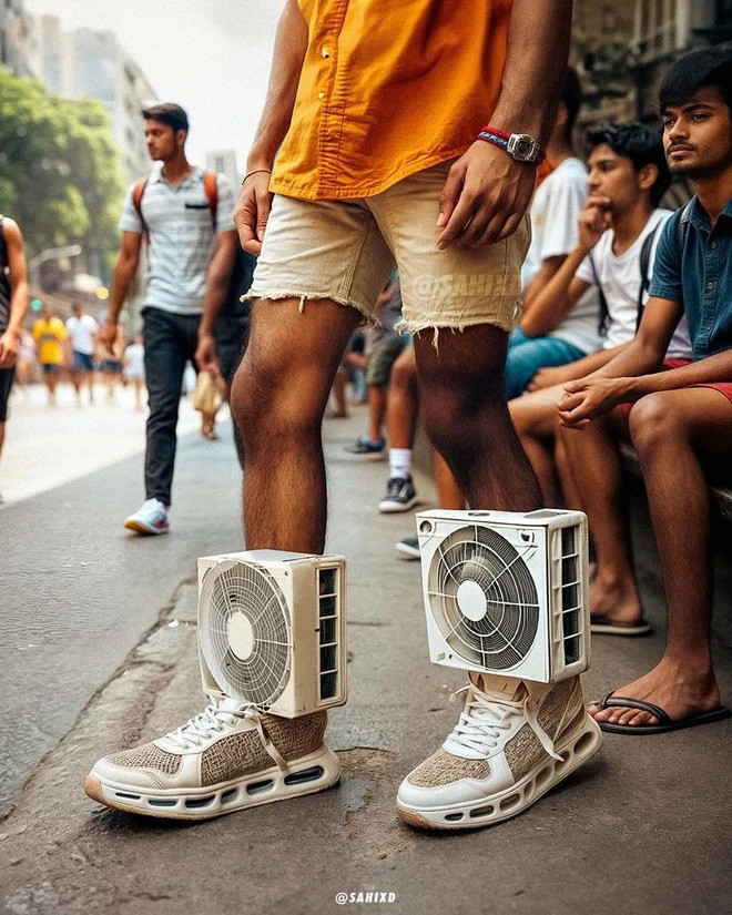 Nhiều người xem cho rằng đây thực sự là ước mong của họ mỗi khi phải chịu đựng thời tiết nóng nực giữa mùa hè.