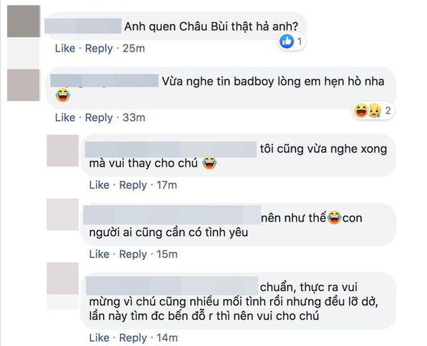 Nhiều người còn không tin nổi vào mắt mình về thông tin "chú" Binz hẹn hò, họ lặn lội vào tận bài đăng để hỏi cho ra nhẽ.