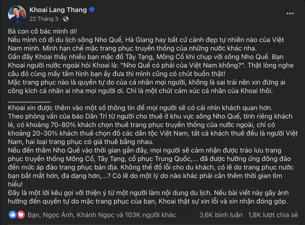Trào lưu mặc đồ ngoại lai sống ảo: Tổn thương giá trị văn hóa - Hình 3 Trao luu mac do ngoai lai song ao: Ton thuong gia tri van hoa-Hinh-3