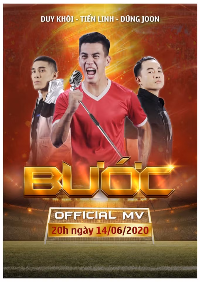 Tuy nhiên, cũng có người hâm mộ người lại cho rằng Tiến Linh nên tập trung vào con đường bóng đá thay vì lấn sân sang nghệ thuật.