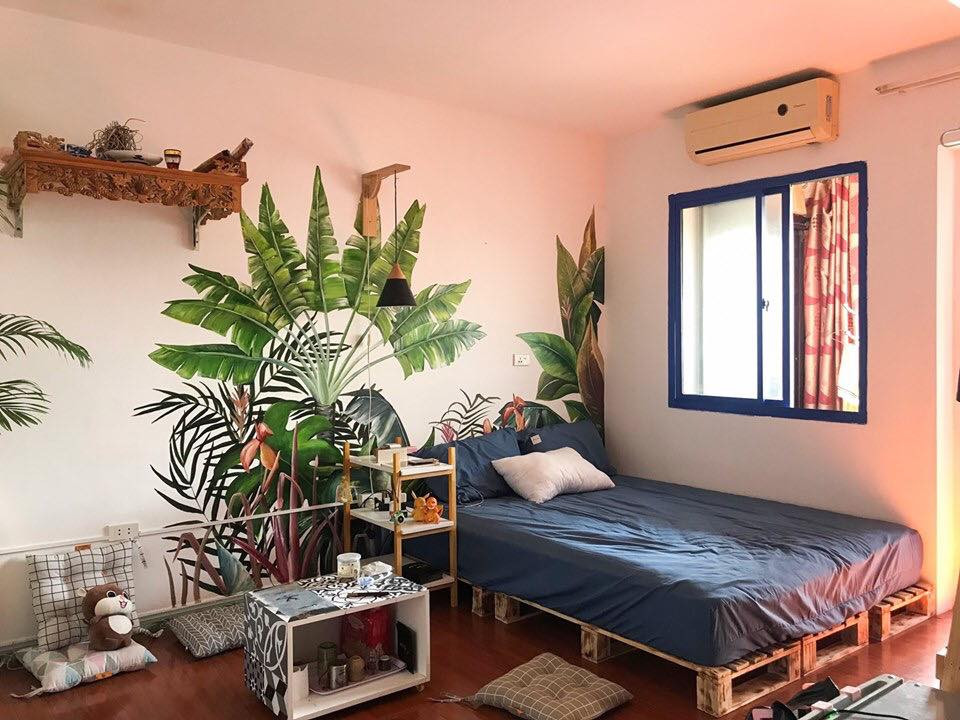 Rất nhiều người đã dành lời khen cho Dũng về cách bài trí và ý tưởng "biến hoá" căn phòng trọ nhàm chán thành sinh động, đẹp đẽ.