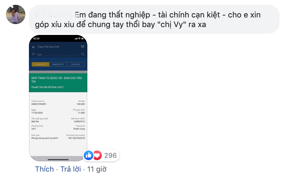 Không có nhiều tiền, thất nghiệp thế nhưng nhiều bạn trẻ vẫn "của ít lòng nhiều", góp số tiền nhỏ chung tay với chính phủ trong thời gian dịch bệnh Covid-19 diễn biến phức tạp.