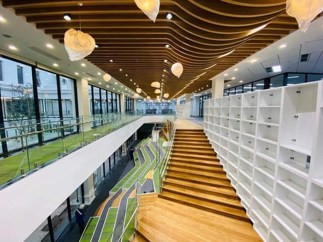 Trường học được trang bị nội thất, trang bị hỗ trợ học tập cao cấp mà chưa một trường đại học nào tại Việt Nam có.