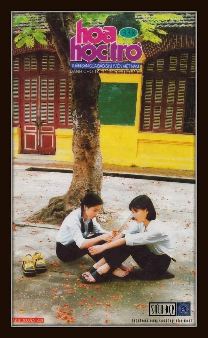 Ảnh bìa những số báo Hoa học trò thường là những hot teen, ca sĩ trẻ được yêu mến lúc bấy giờ, hay những hình ảnh thân quen như học sinh ngồi dưới gốc hoa phượng đỏ.