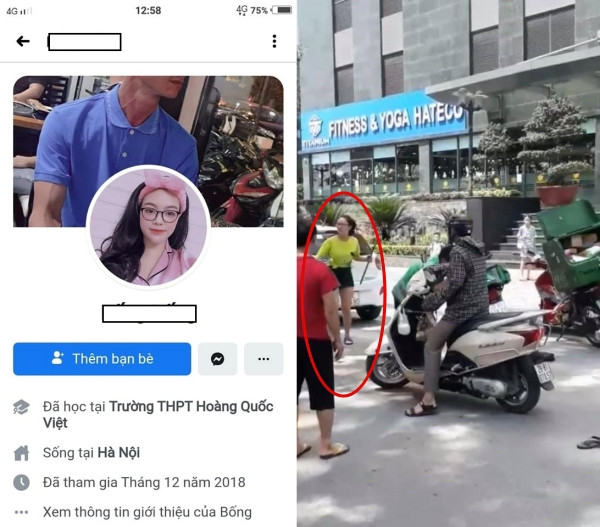Mặc cho người xung quanh chạy lại can ngăn nhưng do có sẵn hơi men trong người nên tài xế taxi rất hung hăng đánh nhau. Vụ việc chỉ dừng lại khi bỗng ở đâu, một cô gái mặc áo xanh nõn chuối, tay cầm tuýp nước chạy lại.