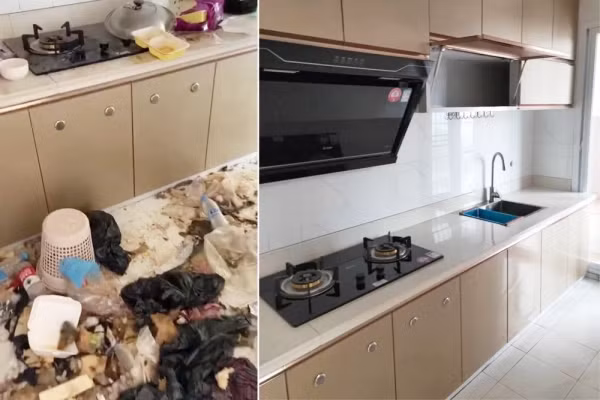 Theo thông tin, cô Li có cho một 9X tên Wang thuê trọ tại thành phố thành phố Đạt Châu, tỉnh Tứ Xuyên, Trung Quốc. Khi hết hạn hợp đồng, cô chủ liên lạc cho khách để lấy lại phòng nhưng không được nên bèn tới tận nhà. Dùng chìa khóa dự phòng để mở cửa không thành công, cô Li bèn báo công an và gọi thợ phá khóa.