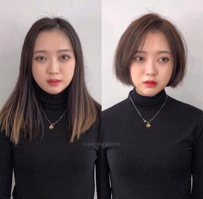 Các khuyết điểm trên khuôn mặt dễ dàng được khắc phục khi thay đổi một kiểu tóc phù hợp mà chẳng cần đến các biện pháp phẫu thuật thẩm mỹ. Ví dụ như sở hữu trán cao có thể giấu đi bằng tóc mái hay khuôn mặt tròn làm kiểu tóc ngắn ôm sẽ ngay lập tức biến thành mặt trái xoan.