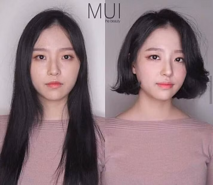 Các cụ có câu "Cái răng, cái tóc là góc con người", xem xong bộ ảnh trước và sau khi thay đổi kiểu tóc mới thấy rằng câu nói này toàn toàn đúng đắn. Khi muốn lột xác chỉ cần đầu tư khoản đầu tóc là xong.