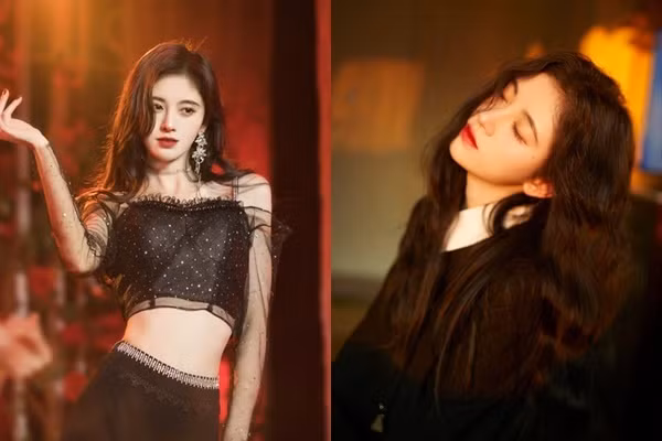 Chiếc mũi thẳng, gương mặt thon dài của nữ diễn viên Tân bạch nương tử truyền kỳ khiến nhiều người mê mẩn. Ảnh: Weibo