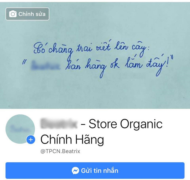 Nhiều fanpage bán hàng, kinh doanh cũng không bỏ lỡ trend cực hot này để quảng cáo sản phẩm.