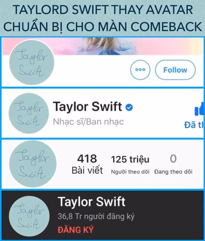 Thậm chí, người hâm mộ còn chế ảnh nữ ca sĩ Taylor Swift "đú" trend khi đang "ủ mưu" cho sản phẩm mới sắp được ra mắt.