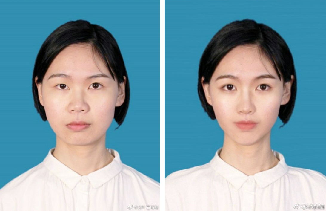 Mới đây, dân mạng Trung Quốc lại thích thú với trào lưu khoe ảnh trước và sau photoshop, đây được coi là trò chơi thử thách lòng dũng cảm chứ không phải để chứng minh nhan sắc bởi đâu phải ai cũng dám công khai ảnh mộc.