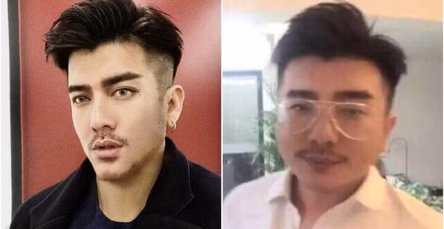 Không chỉ có các cô gái lạm dụng photoshop mà rất nhiều chàng trai cũng từng khiến đối phương ngã ngửa, toát mồ hôi hột vì sống ảo.