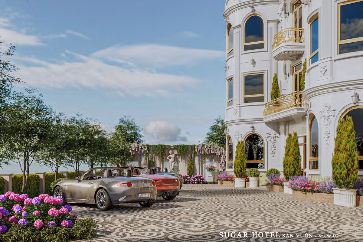 Mới đây, nàng hot girl thị phi đã khoe loạt ảnh về bản thiết kế của một khách sạn vừa mới được xây dựng của cô nàng.