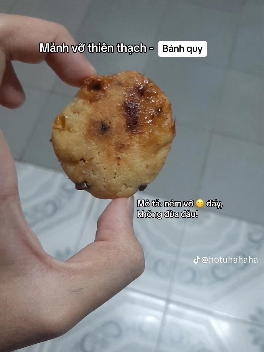 Mảnh vỡ thiên thạch: bánh quy.