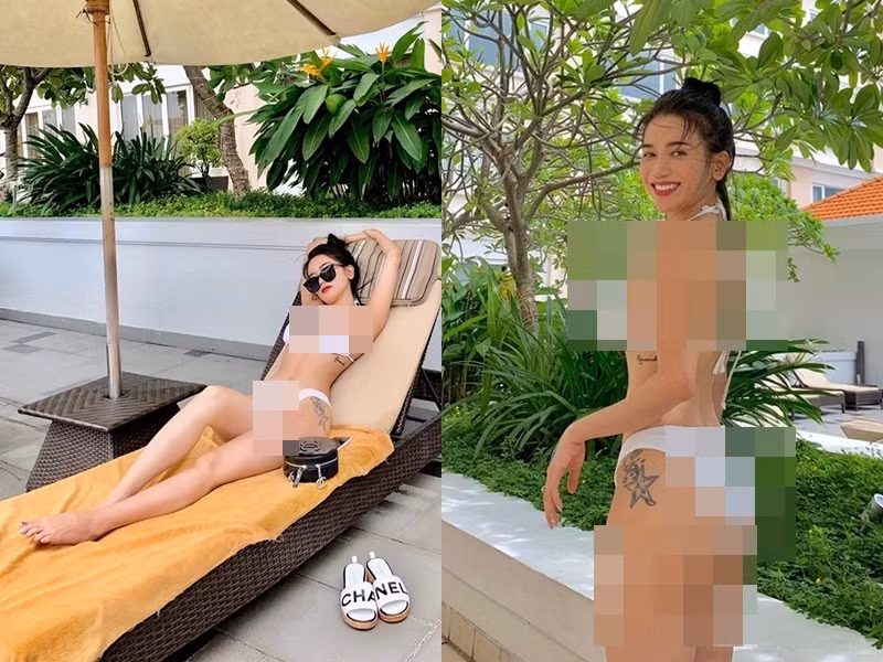 Dien do ho bao, loat sao Viet lo hinh xam 