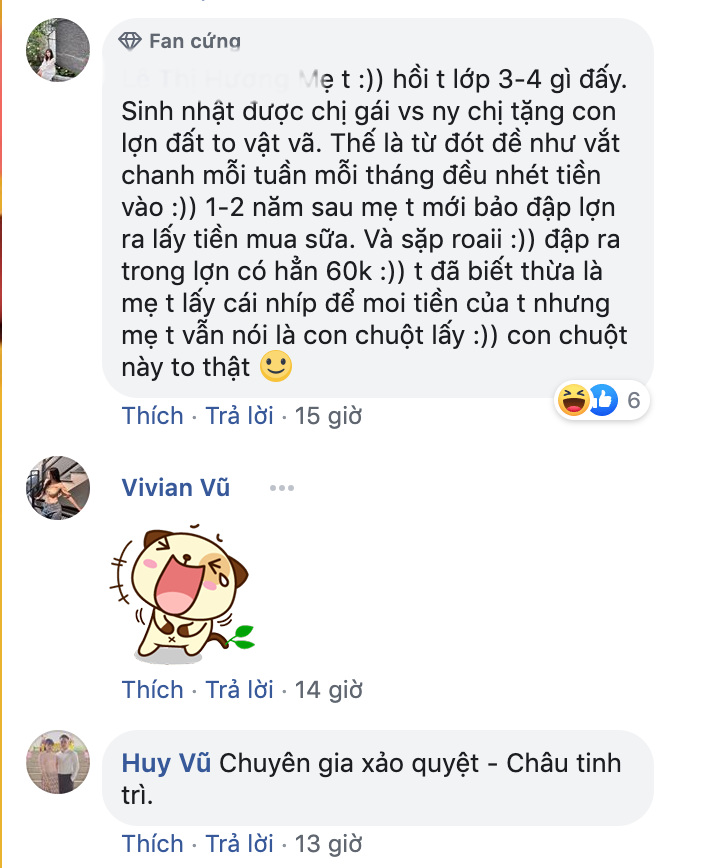 Chỉ sau ít giờ đăng tải, cuộc thi tìm kiếm "thánh bốc phét" đã thu hút hàng nghìn lượt người vào bình luận, kể những câu chuyện nói dối "đi vào lòng người" của chính bản thân và người xung quanh. Từ bạn bè, bố mẹ, thậm chí cả ông bà cũng bị "bóc phốt" nhiệt tình không chừa một ai.