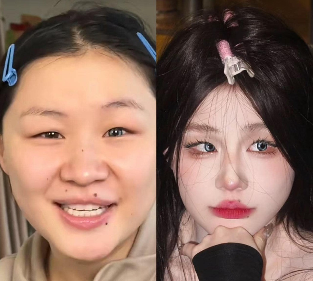 Dưới bài đăng về những hình ảnh này, nhiều người bình luận vui rằng "sau này chọn vợ phải tìm hiểu kỹ không lại yêu một người, cưới về 1 người khác"