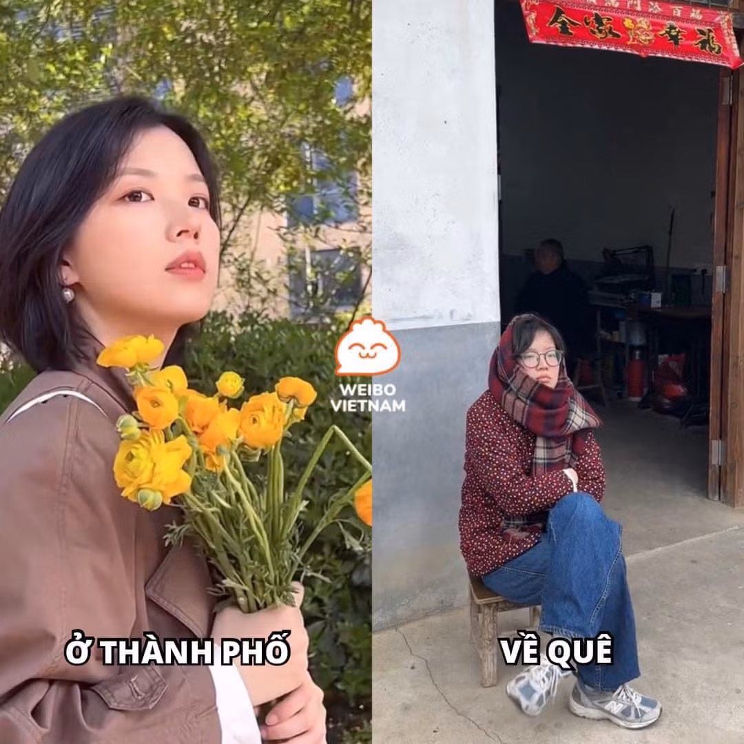 Chỉ cần thay đổi trang phục thôi là đủ trẻ ra vài chục tuổi.