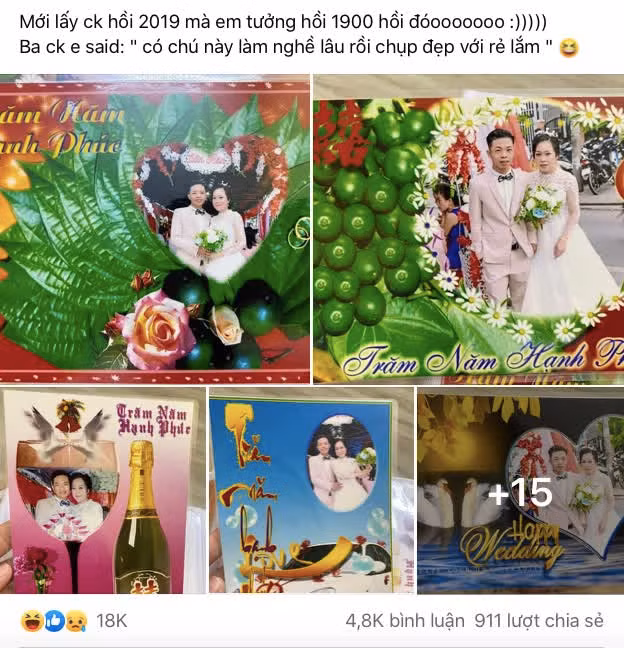 Đây là kết quả khi bạn nghe lời bố: "Chú này làm nghề lâu rồi chụp đẹp với rẻ lắm".