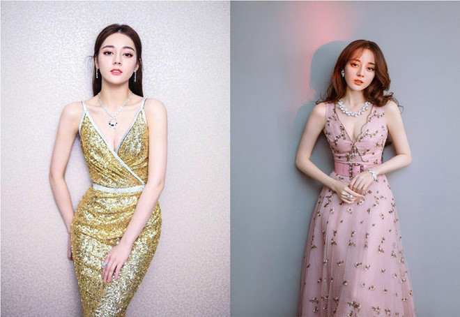 Dù sở hữu thân hình hoàn hảo, mỹ nhân Tân Cương hiếm khi mặc trang phục khoe thân táo bạo. Vì vậy, mỗi khi diện váy áo sexy, cô nhận sự chú ý rất lớn từ giới truyền thông và người hâm mộ. Nữ diễn viên khéo léo khoe vòng eo thon gọn và vòng một đầy đặn trong lần hiếm hoi mặc váy ôm sát, xẻ ngực sâu.