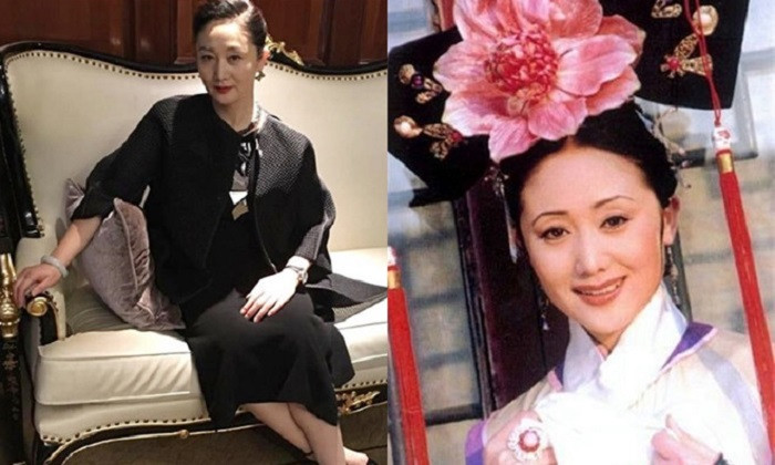 "Lệnh Phi" Triệu Lệ Quyên năm nay 54 tuổi, cũng gần như rời bỏ nghiệp diễn để chăm lo cho gia đình. Bà từng gây ấn tượng mạnh khi làm khách mời trong phim "Hoan lạc tụng 2". Triệu Lệ Quyên yêu thích một trò chơi ném bình trên băng, từng tham dự giải dành cho người nghiệp dư.