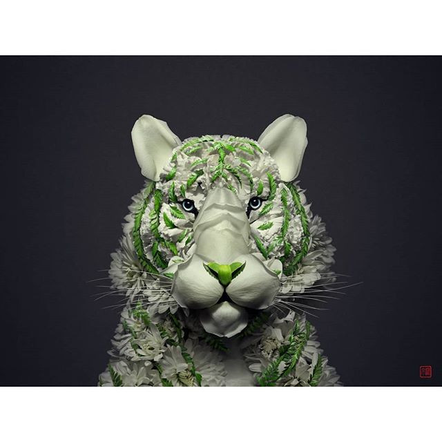 Sau khi định hình được chủ thể muốn sáng tạo, nghệ sĩ Raku sẽ căn cứ vào trí tưởng tượng của mình, lựa chọn loại hoa, lá thích hợp để biến hóa.