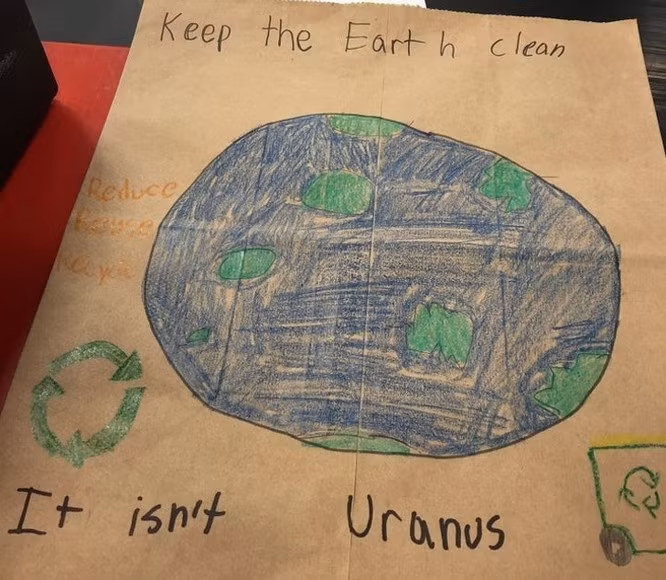 Ý tưởng "để trái đất sạch hơn".