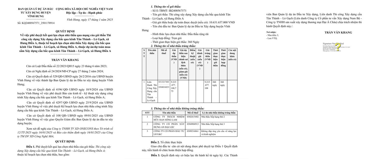 Long An: Cty Nam Bộ thi công xây trụ sở phòng KT&HT huyện Vĩnh Hưng - Hình 2 Long An: Cty Nam Bo thi cong xay tru so phong KT&HT huyen Vinh Hung-Hinh-2