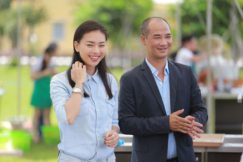 Ngo Thanh Van mac jeans kin bung... van hut moi anh nhin-Hinh-5