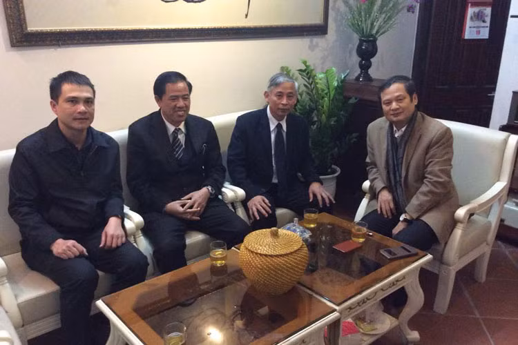 Nhạc sĩ An Thuyên trong dịp Tết Ất Mùi vừa qua.