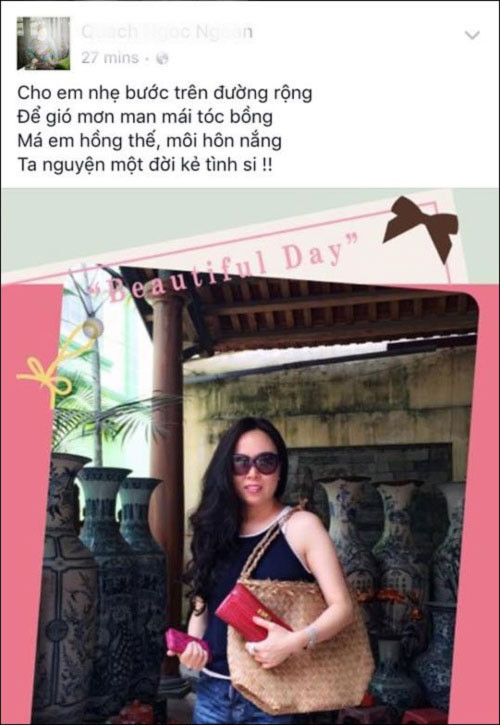 Quach Ngoc Ngoan cong khai to tinh Phuong Chanel