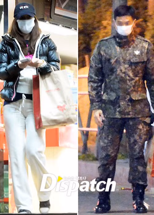  Bi Rain và Kim Tae Hee đều vô cùng kín tiếng trong chuyện tình cảm. Bởi thế, khi trang Dispatch tiết lộ chùm ảnh cặp đôi hẹn hò bí mật vào tháng 1/2013, người hâm mộ vô cùng bất ngờ. Không lâu sau đó, đại diện của Kim Tae Hee đã chính thức công bố mối quan hệ của nữ diễn viên với Bi Rain.